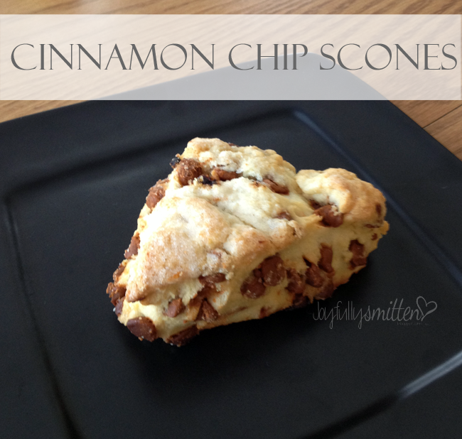 Cinnamon Chip Scones