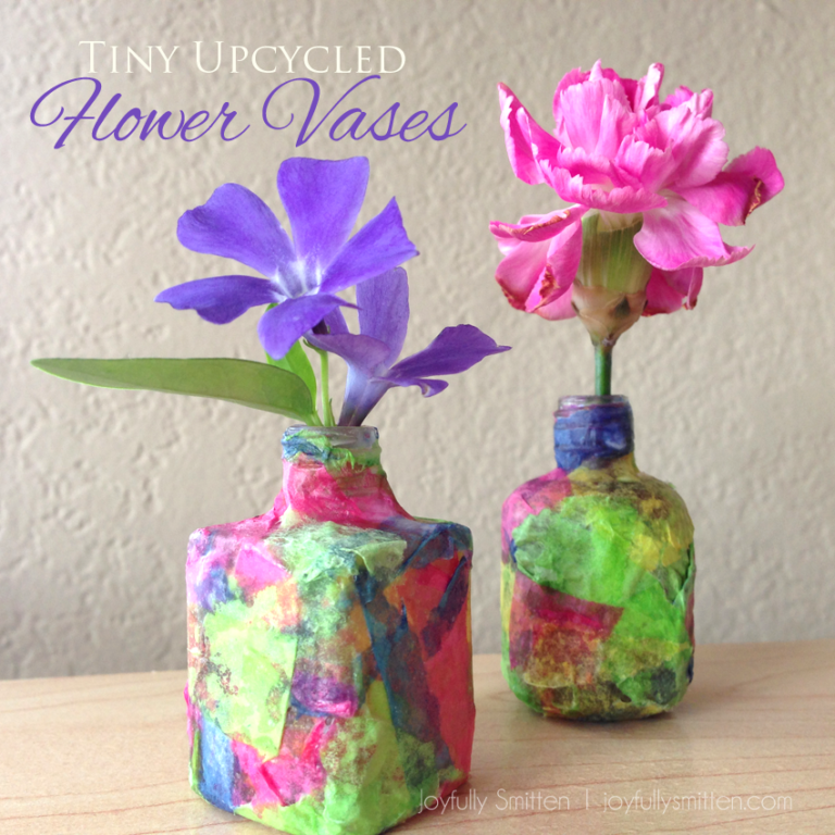 Tiny Upcycled Vases