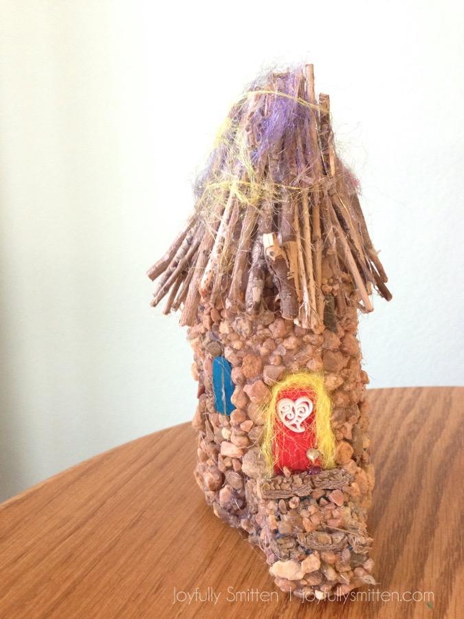 Our Upcycled Fairy Garden House – How To