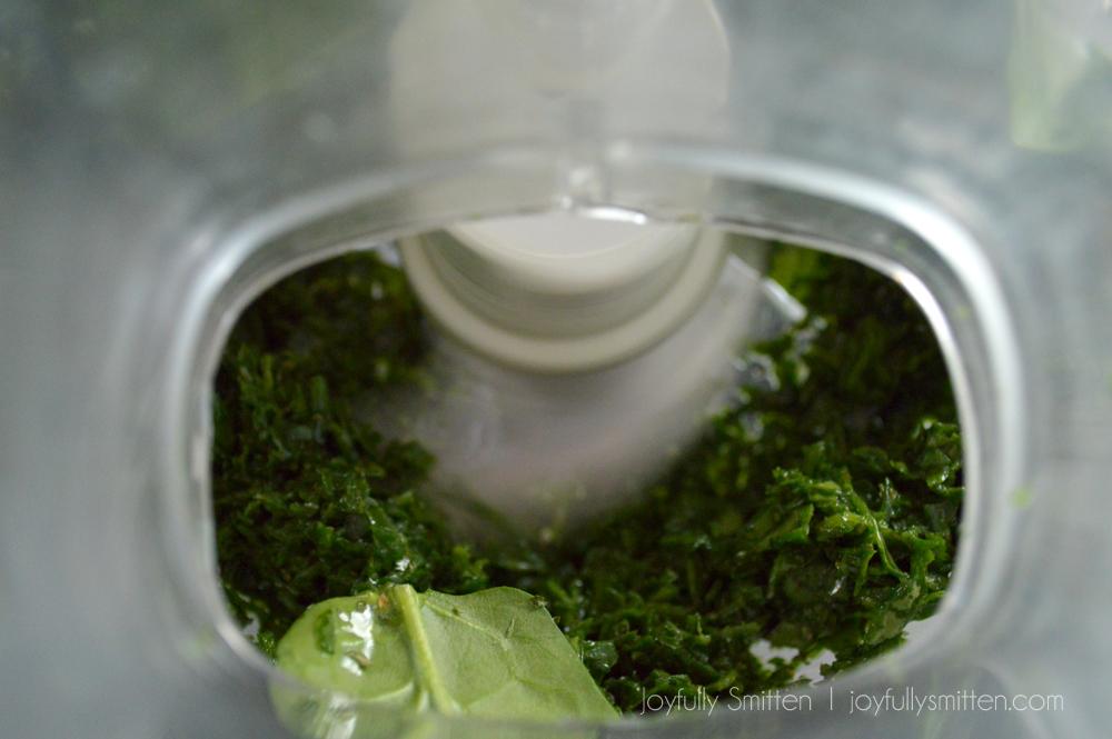 Spinach Pesto recipe by Joyfully Smitten