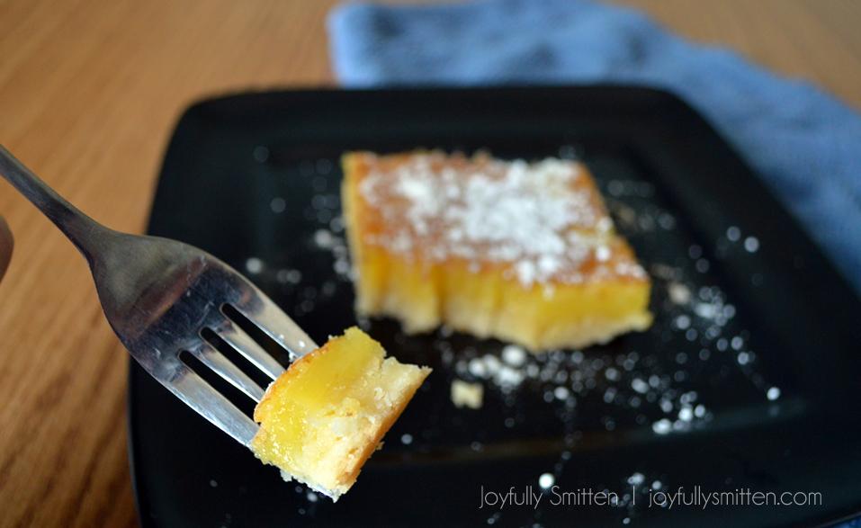 Luscious Lemon Bars by Joyfully Smitten. This delicious recipe is one you'll want to make time and time again. 