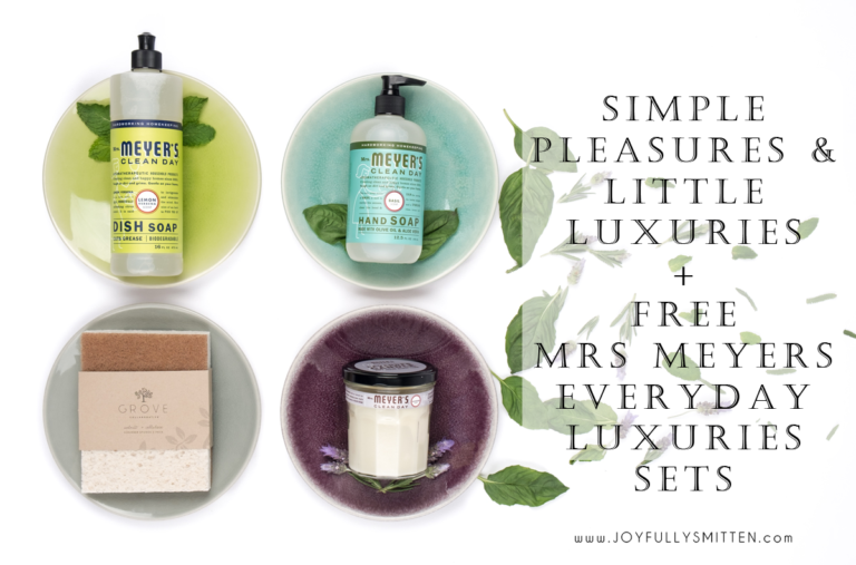 Simple Pleasures & Little Luxuries