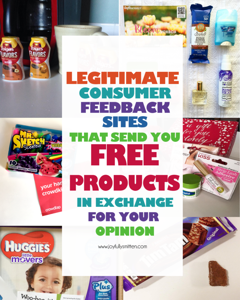 Where to Get Free Products for Your Opinion
