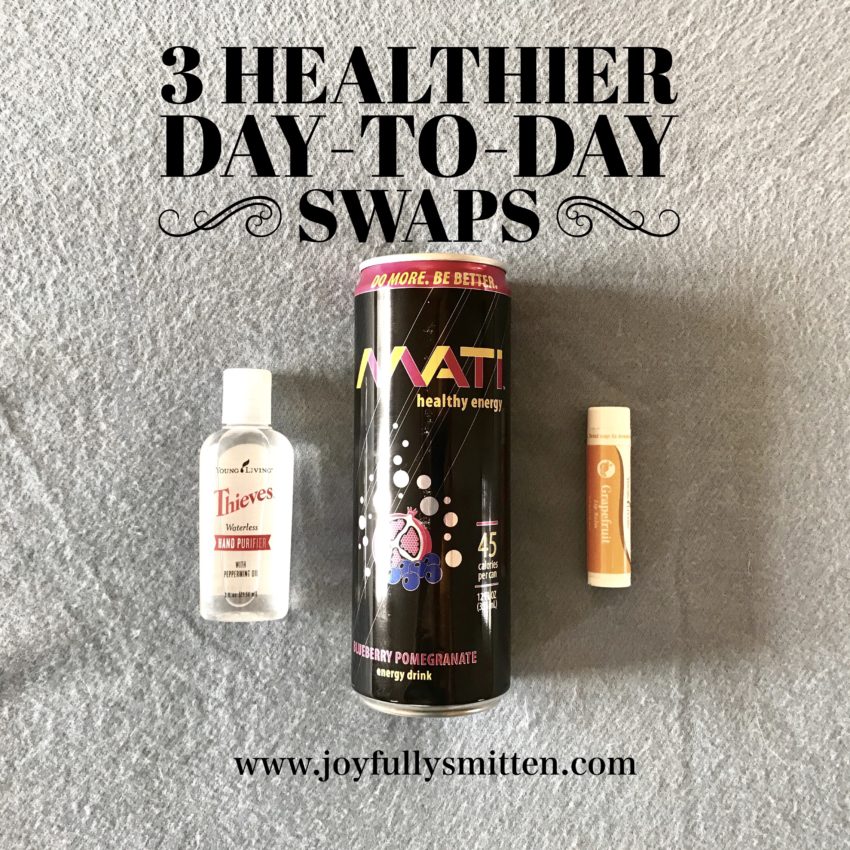 Join us in swapping out day to day products with better solutions better for you body. Lets start with these three healthier day to day swaps.