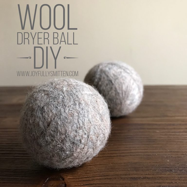 Wool ﻿Dryer Ball DIY