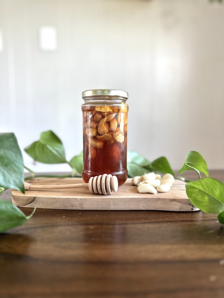 Fermented Honey Garlic